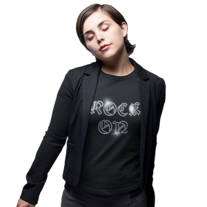 Rock On Crystal Rhinestone Ladies T-Shirt or Vest - Crystal Design 4 U
