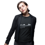 Guitar Crystal Rhinestone Ladies T-Shirt or Vest - Crystal Design 4 U