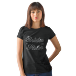 Brides Sister Rhinestone Ladies T-Shirt or Vest - Crystal Design 4 U