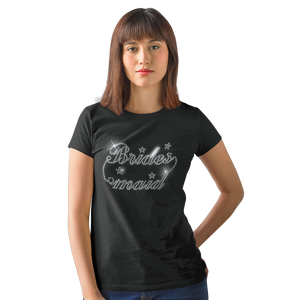 Bridesmaid Crystal Rhinestone T-Shirt or Vest - Crystal Design 4 U