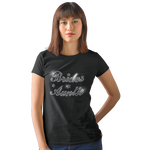 Brides Auntie Crystal Rhinestone T-Shirt or Vest - Crystal Design 4 U