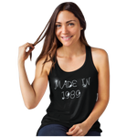 Made in 1989 (30th Birthday) Crystal Rhinestone Ladies T-Shirt or Vest - Crystal Design 4 U