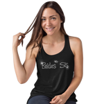 Brides Sister Crystal Rhinestone Ladies T-Shirt or Vest - Crystal Design 4 U