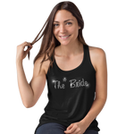 The Bride Crystal Rhinestone Ladies T-Shirt or Vest - Crystal Design 4 U