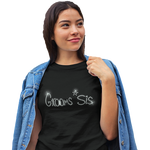 Grooms Sister Crystal Rhinestone Ladies T-Shirt or Vest - Crystal Design 4 U