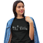 The Bride Crystal Rhinestone Ladies T-Shirt or Vest - Crystal Design 4 U