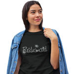 Bridesmaid Crystal Rhinestone Ladies T-Shirt or Vest - Crystal Design 4 U