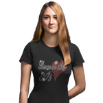 Born In The Eighties 80s Crystal Rhinestone T-Shirts or Vests - Crystal Design 4 U