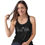 Rock Babe Crystal Rhinestone T-Shirt or Vest - Crystal Design 4 U