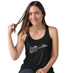 Guitar Crystal Rhinestone Ladies T-Shirt or Vest - Crystal Design 4 U